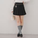 チャーム付プリーツミニスカート | NICE CLAUP / OLIVE des OLIVE OUTLET | 詳細画像2