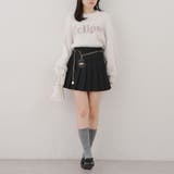 チャーム付プリーツミニスカート | NICE CLAUP / OLIVE des OLIVE OUTLET | 詳細画像7