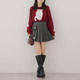 チャーム付プリーツミニスカート | NICE CLAUP / OLIVE des OLIVE OUTLET | 詳細画像15