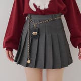 チャーム付プリーツミニスカート | NICE CLAUP / OLIVE des OLIVE OUTLET | 詳細画像42