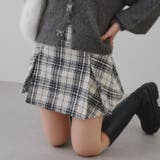 チェックプリーツミニスカート | RMAF NICE CLAUP / OLIVE des OLIVE | 詳細画像1