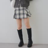 チェックプリーツミニスカート | RMAF NICE CLAUP / OLIVE des OLIVE | 詳細画像2