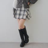 チェックプリーツミニスカート | RMAF NICE CLAUP / OLIVE des OLIVE | 詳細画像3
