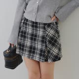 ブラック | チェックプリーツミニスカート | RMAF NICE CLAUP / OLIVE des OLIVE