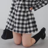 【セットアップ対応】ツイード裾チラリミニスカート | RMAF NICE CLAUP / OLIVE des OLIVE | 詳細画像1