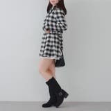 【セットアップ対応】ツイード裾チラリミニスカート | RMAF NICE CLAUP / OLIVE des OLIVE | 詳細画像7