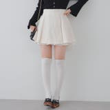 【セットアップ対応】ツイード裾チラリミニスカート | RMAF NICE CLAUP / OLIVE des OLIVE | 詳細画像10