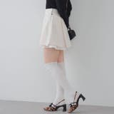 【セットアップ対応】ツイード裾チラリミニスカート | RMAF NICE CLAUP / OLIVE des OLIVE | 詳細画像12