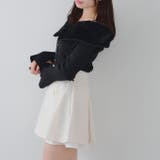 【セットアップ対応】ツイード裾チラリミニスカート | RMAF NICE CLAUP / OLIVE des OLIVE | 詳細画像14