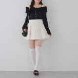 【セットアップ対応】ツイード裾チラリミニスカート | RMAF NICE CLAUP / OLIVE des OLIVE | 詳細画像15