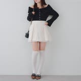 【セットアップ対応】ツイード裾チラリミニスカート | RMAF NICE CLAUP / OLIVE des OLIVE | 詳細画像16