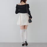 【セットアップ対応】ツイード裾チラリミニスカート | RMAF NICE CLAUP / OLIVE des OLIVE | 詳細画像18