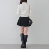 【セットアップ対応】ツイード裾チラリミニスカート | RMAF NICE CLAUP / OLIVE des OLIVE | 詳細画像32