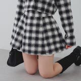 【セットアップ対応】ツイード裾チラリミニスカート | RMAF NICE CLAUP / OLIVE des OLIVE | 詳細画像2