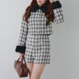 【Holiday collection】ツイードショートパンツ | NICE CLAUP / OLIVE des OLIVE　OUTLET | 詳細画像4 