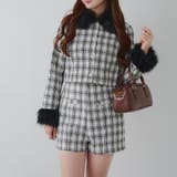 【Holiday collection】ツイードショートパンツ | NICE CLAUP / OLIVE des OLIVE　OUTLET | 詳細画像5 