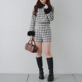 【Holiday collection】ツイードショートパンツ | NICE CLAUP / OLIVE des OLIVE　OUTLET | 詳細画像15 