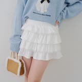 レースフリルミニスカート | NICE CLAUP / OLIVE des OLIVE OUTLET | 詳細画像4