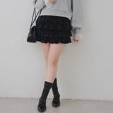 レースフリルミニスカート | NICE CLAUP / OLIVE des OLIVE OUTLET | 詳細画像15