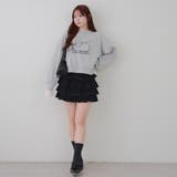 レースフリルミニスカート | NICE CLAUP / OLIVE des OLIVE OUTLET | 詳細画像19