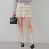 レースフリルミニスカート | NICE CLAUP / OLIVE des OLIVE OUTLET | 詳細画像30