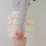 レースフリルミニスカート | NICE CLAUP / OLIVE des OLIVE OUTLET | 詳細画像34