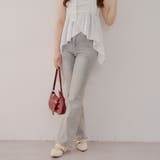 【2サイズ展開】デニムフレアパンツ | NICE CLAUP / OLIVE des OLIVE　OUTLET | 詳細画像13 