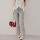 【2サイズ展開】デニムフレアパンツ | NICE CLAUP / OLIVE des OLIVE　OUTLET | 詳細画像16 