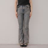 【2サイズ展開】デニムフレアパンツ | NICE CLAUP / OLIVE des OLIVE　OUTLET | 詳細画像21 