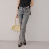 ケミカル | 【2サイズ展開】デニムフレアパンツ | NICE CLAUP / OLIVE des OLIVE　OUTLET