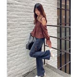 脇レースアップフレアパンツ | NICE CLAUP / OLIVE des OLIVE　OUTLET | 詳細画像5 