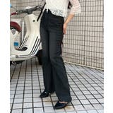 脇レースアップフレアパンツ | NICE CLAUP / OLIVE des OLIVE　OUTLET | 詳細画像11 