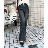 脇レースアップフレアパンツ | NICE CLAUP / OLIVE des OLIVE　OUTLET | 詳細画像12 