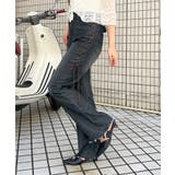 脇レースアップフレアパンツ | NICE CLAUP / OLIVE des OLIVE　OUTLET | 詳細画像13 