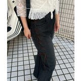 脇レースアップフレアパンツ | NICE CLAUP / OLIVE des OLIVE　OUTLET | 詳細画像15 