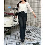 脇レースアップフレアパンツ | NICE CLAUP / OLIVE des OLIVE　OUTLET | 詳細画像18 