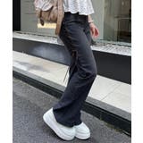 脇レースアップフレアパンツ | NICE CLAUP / OLIVE des OLIVE　OUTLET | 詳細画像30 