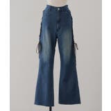 脇レースアップフレアパンツ | NICE CLAUP / OLIVE des OLIVE　OUTLET | 詳細画像31 