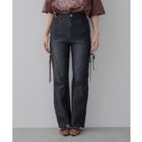 脇レースアップフレアパンツ | NICE CLAUP / OLIVE des OLIVE　OUTLET | 詳細画像33 