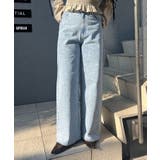 【サイズ展開あり】ストーン付デニムフレアパンツ | NICE CLAUP / OLIVE des OLIVE　OUTLET | 詳細画像6 