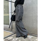 【サイズ展開あり】ストーン付デニムフレアパンツ | NICE CLAUP / OLIVE des OLIVE　OUTLET | 詳細画像11 