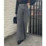 【サイズ展開あり】ストーン付デニムフレアパンツ | NICE CLAUP / OLIVE des OLIVE　OUTLET | 詳細画像13 