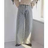 【サイズ展開あり】ストーン付デニムフレアパンツ | NICE CLAUP / OLIVE des OLIVE　OUTLET | 詳細画像14 