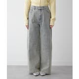 【サイズ展開あり】ストーン付デニムフレアパンツ | NICE CLAUP / OLIVE des OLIVE　OUTLET | 詳細画像22 