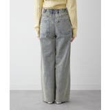 【サイズ展開あり】ストーン付デニムフレアパンツ | NICE CLAUP / OLIVE des OLIVE　OUTLET | 詳細画像24 