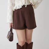 ハイウエストショートパンツ | RMAF　NICE CLAUP / OLIVE des OLIVE | 詳細画像2 