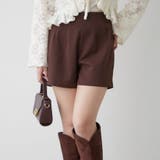 ハイウエストショートパンツ | RMAF　NICE CLAUP / OLIVE des OLIVE | 詳細画像3 
