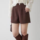 ブラウン | ハイウエストショートパンツ | RMAF　NICE CLAUP / OLIVE des OLIVE