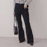 【3サイズ展開】後ろ姿まで可愛い、リボンデニムフレアパンツ | RMAF　NICE CLAUP / OLIVE des OLIVE | 詳細画像35 