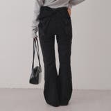 【3サイズ展開】後ろ姿まで可愛い、リボンデニムフレアパンツ | RMAF　NICE CLAUP / OLIVE des OLIVE | 詳細画像38 